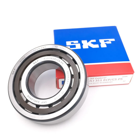 Rodamientos de alta precisión SKF NJ311CP / C5 P5 rodamiento de rodillos cilíndricos con larga vida útil y bajo ruido