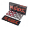 Bones Reds Swiss Ceramic Skateboard Rodings 8 Pack Ruedas de longboard con rodamientos 608