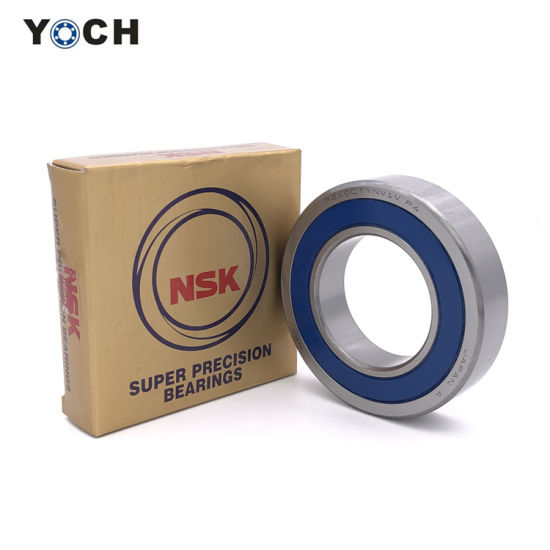 Bolas de contacto angular de baja fricción NSK Rodamientos 7328B / DF Componentes de maquinaria industrial Rodamientos de bolas